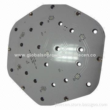 5.0mm counter sunk slot aluminum PCB